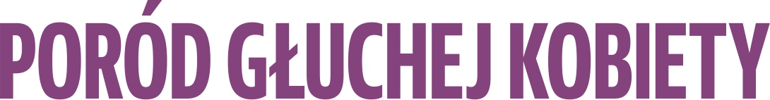 porod gluchej kobiety logo